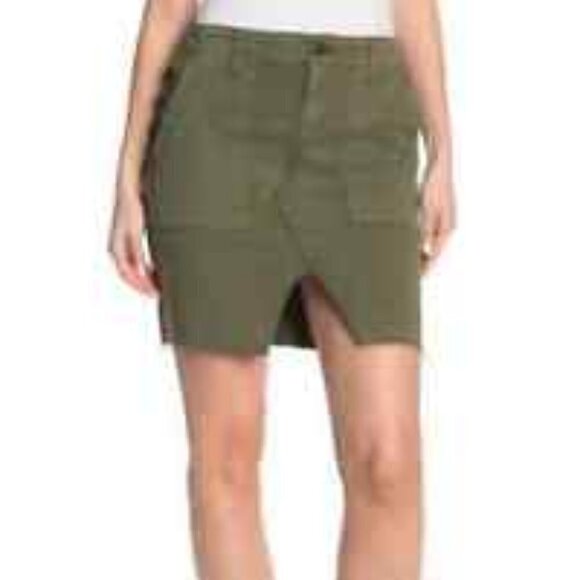 Hudson Jeans Los Angeles black lulu skirt distressed 23 - Picture 2 of 12